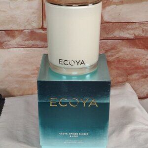 Ecoya Australia Clove Spiced Ginger and Lime Natural Soy Wax Candle 14oz Holiday